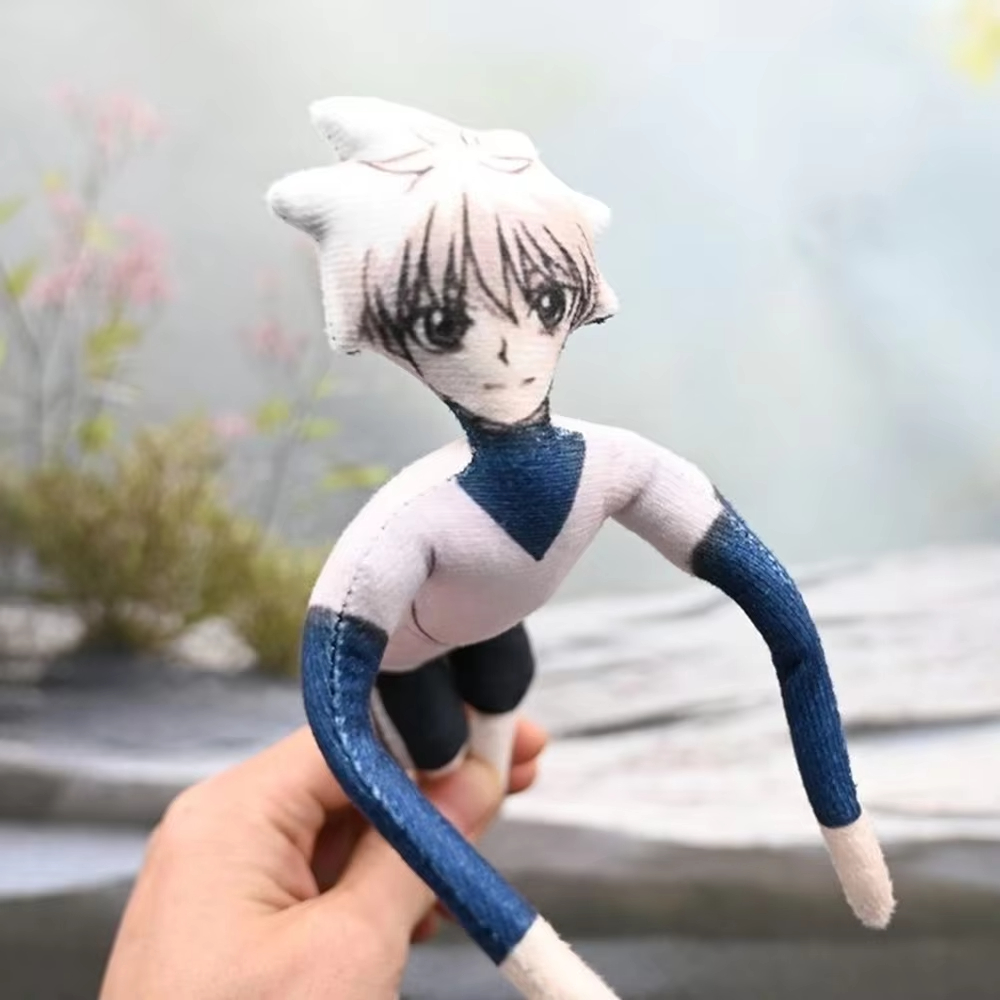 Cosplay Anime Killua Zoldyck - Anime Hunter Killua Zoldyck Cosplay Plüschpuppe