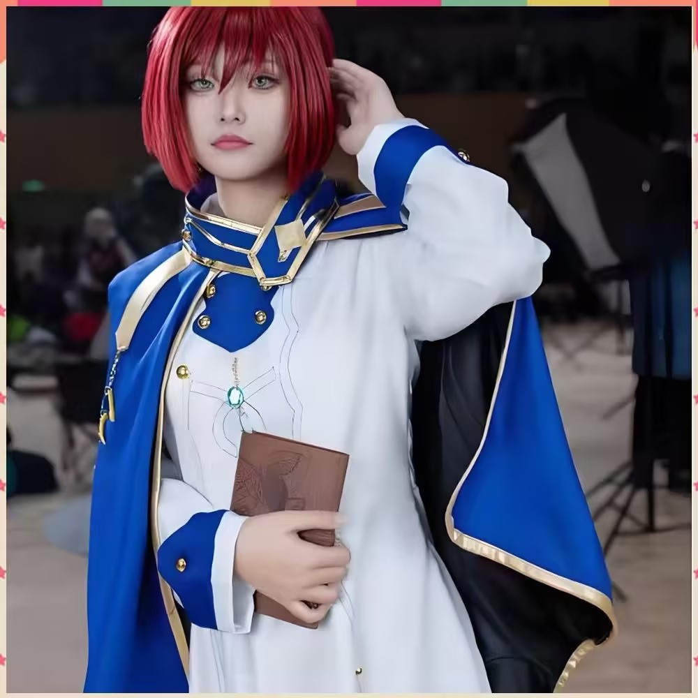 Anime Cosplay With Red Hair - Shirayuki Cosplay Kostüme Anime Schneewittchen mit