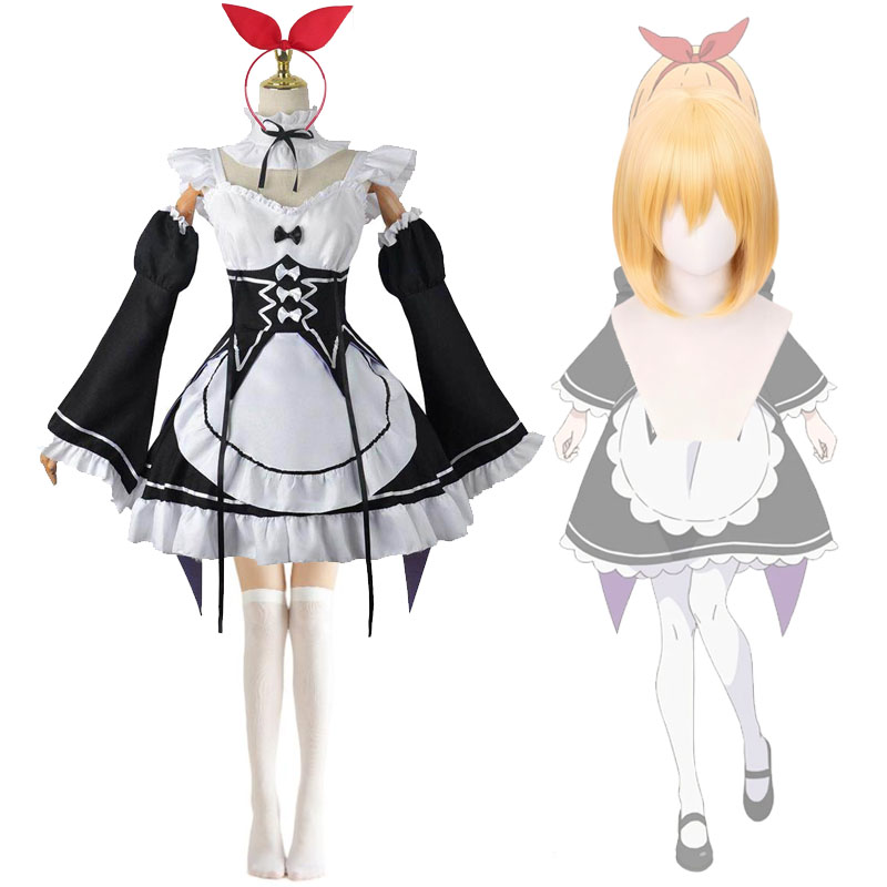 Anime Cosplay Re Zero - Re:ZERO Kostüme Petra Leyte Cosplay Dienstmädchenkleid