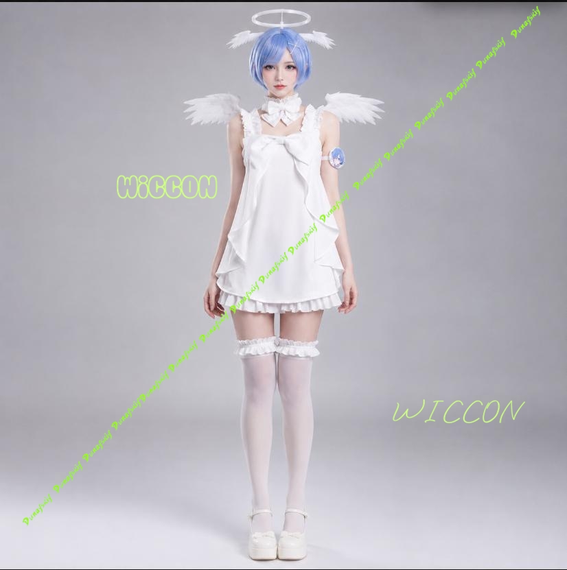 Anime Cosplay Re Zero - Re Zero Charakter-Cosplay-Kostüm, Ram Rem, süße