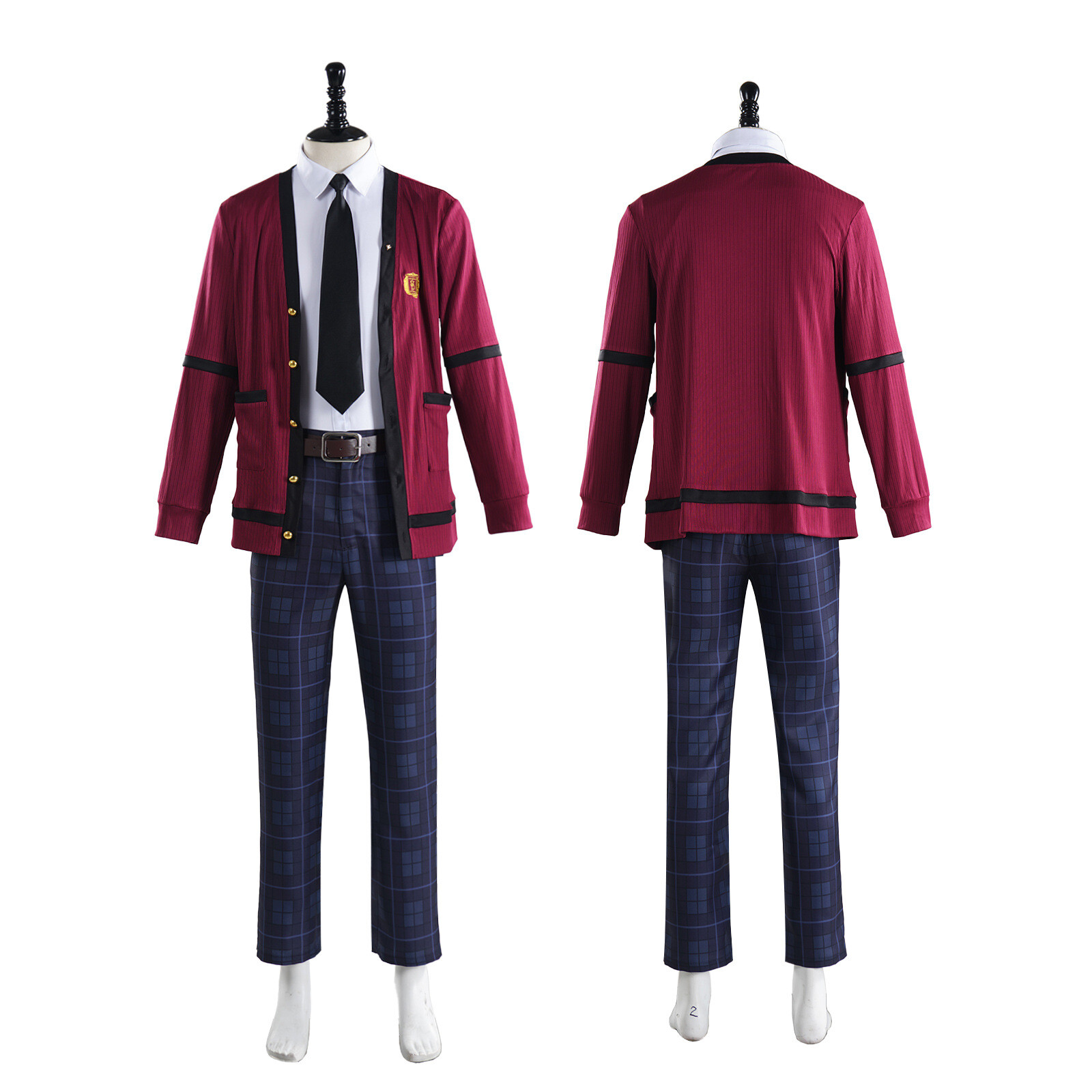 Anime Cosplay Kakegurui - Fulujia Cos Suzui Ryota Cosplay Schuluniform