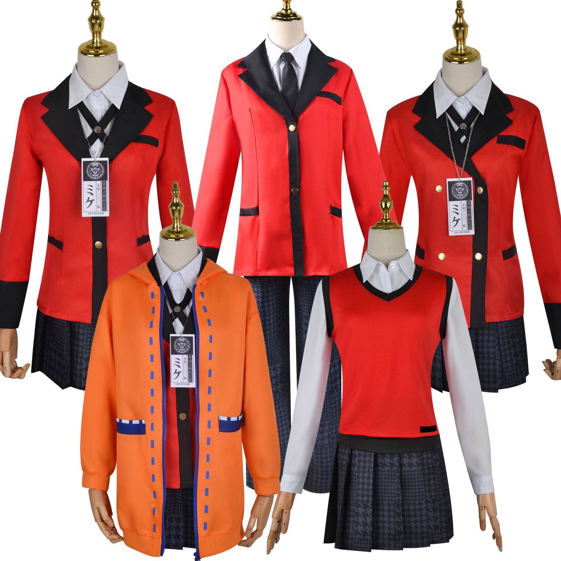Anime Cosplay Yumeko - Kakegurui Anime Cosplay Kostüm Yumeko Jabami