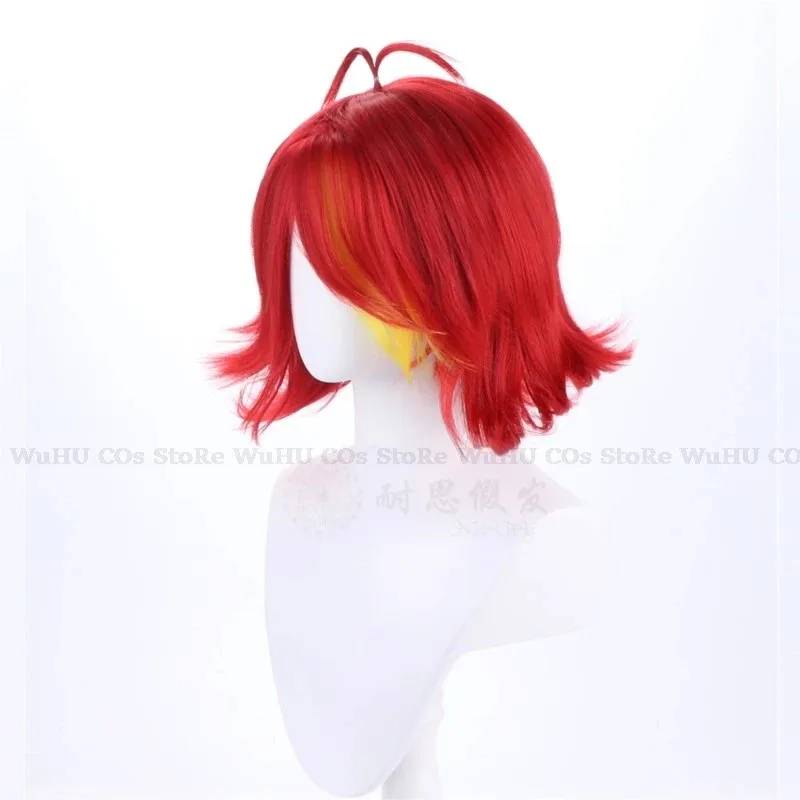 Anime Cosplay With Red Hair - 2025 Hasbin Cos Niffty Perücke Anime