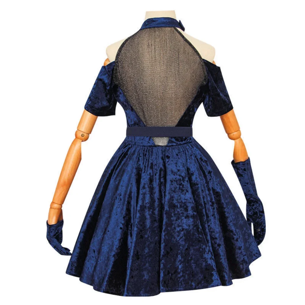 2026 Mizi Cosplay Kostüm Anime – Anime Cosplay Blue Hair Bewertung und Preis