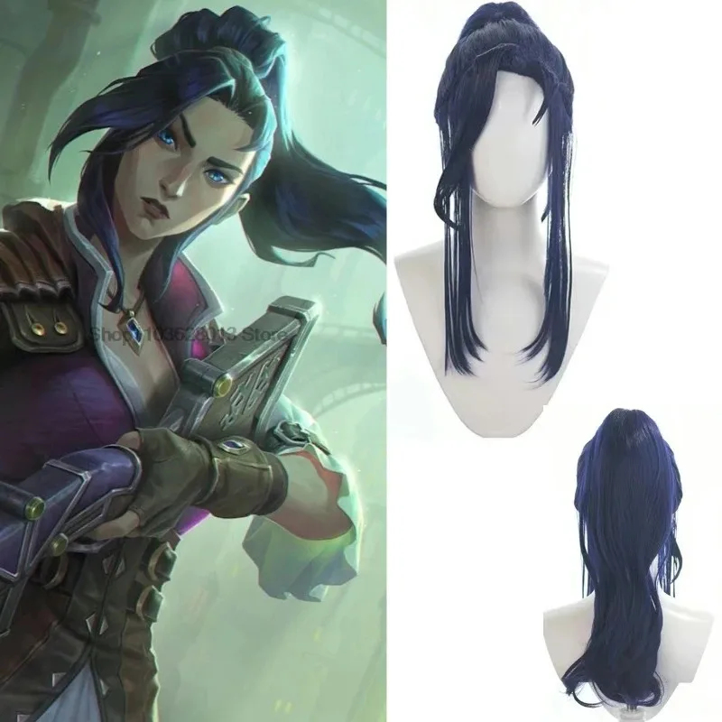 Caitlyn Kiramman Arance S2 Ani – Anime Cosplay Blue Hair Bewertung und Preis