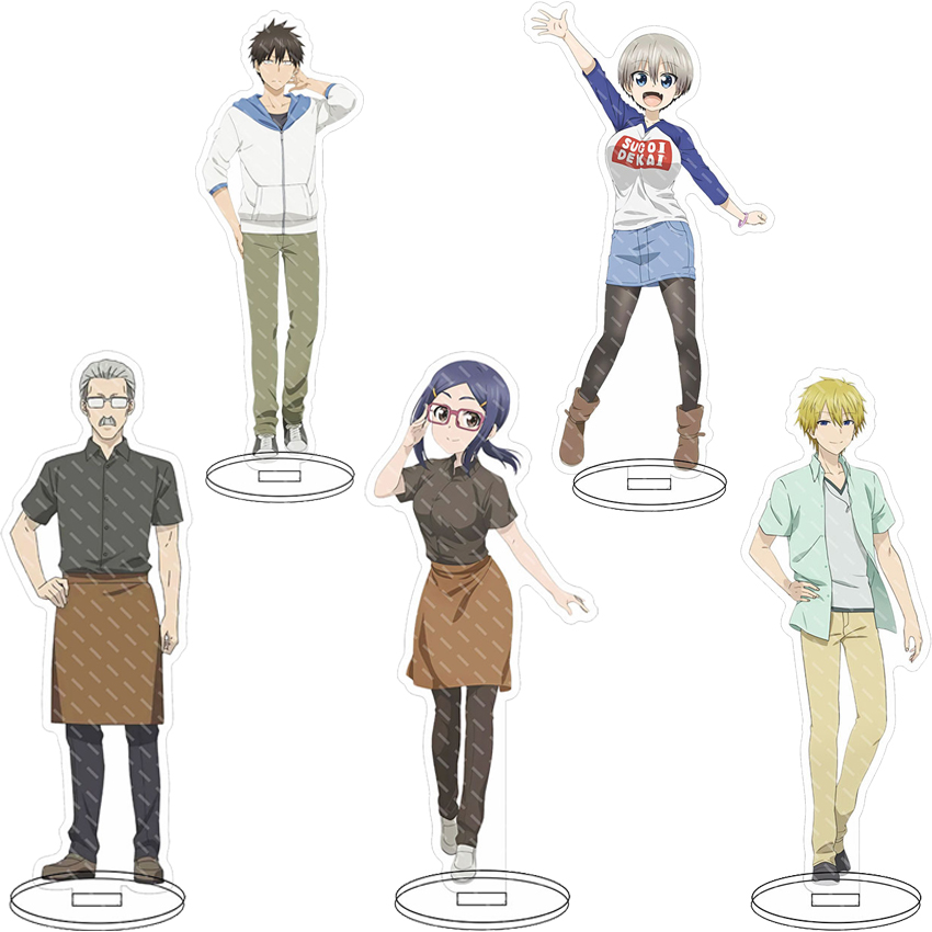 16CM Anime Acryl-Ständer Uzaki – Anime Cosplay Rental Bewertung und Preis