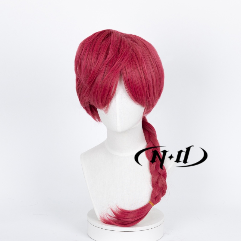 ND Ranma Saotome Cosplay Perüc – Anime Cosplay With Red Hair Bewertung und Preis