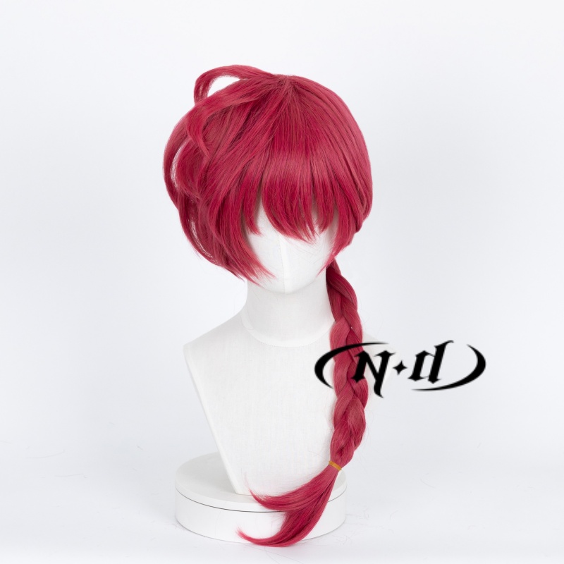ND Ranma Saotome Cosplay Perüc – Anime Cosplay With Red Hair Bewertung und Preis