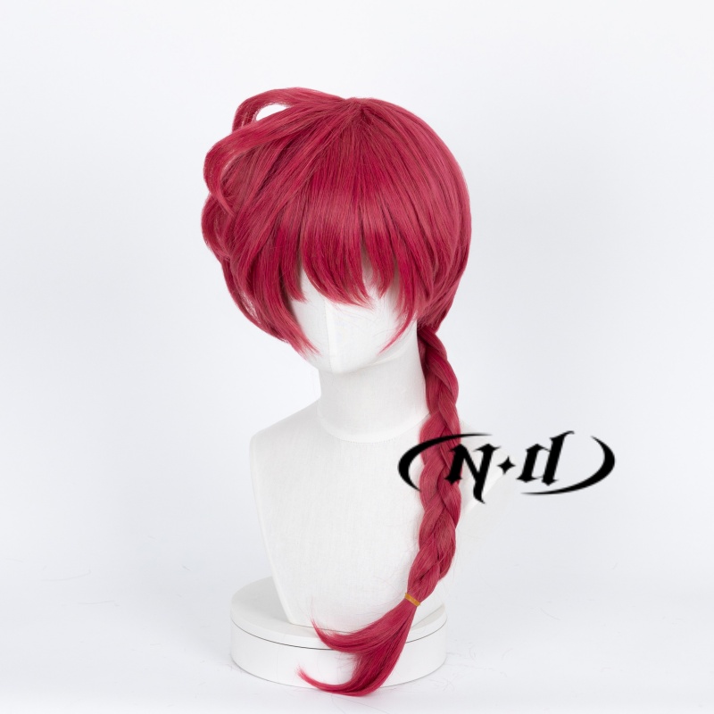 ND Ranma Saotome Cosplay Perüc – Anime Cosplay With Red Hair Bewertung und Preis