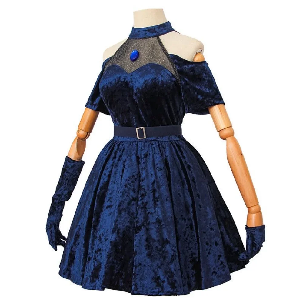 2026 Mizi Cosplay Kostüm Anime – Anime Cosplay Blue Hair Bewertung und Preis