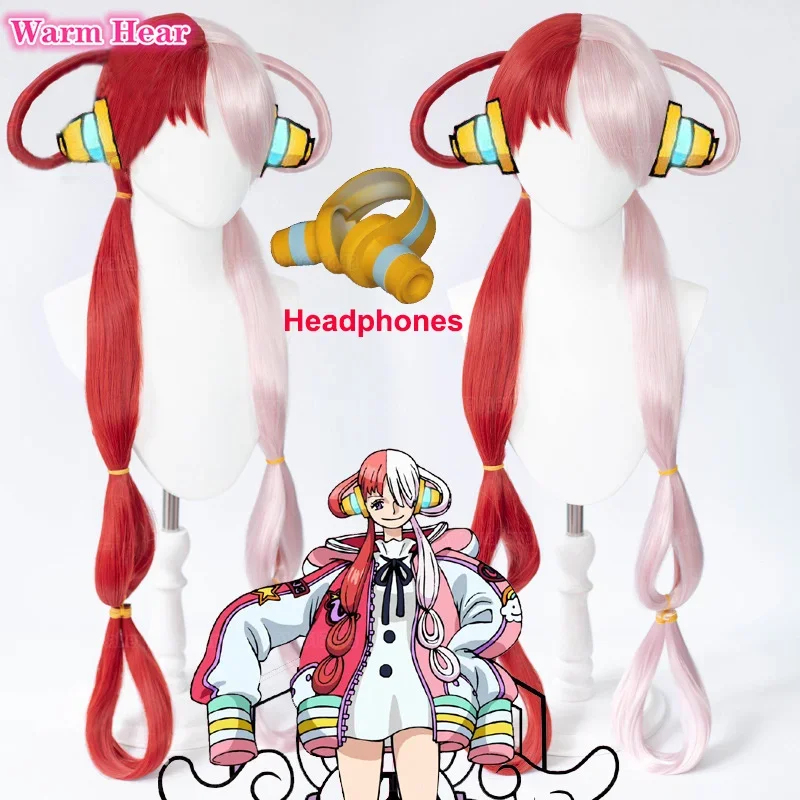 2026 Anime UTA Rot-Rosa Hitzeb – Anime Cosplay With Red Hair Bewertung und Preis
