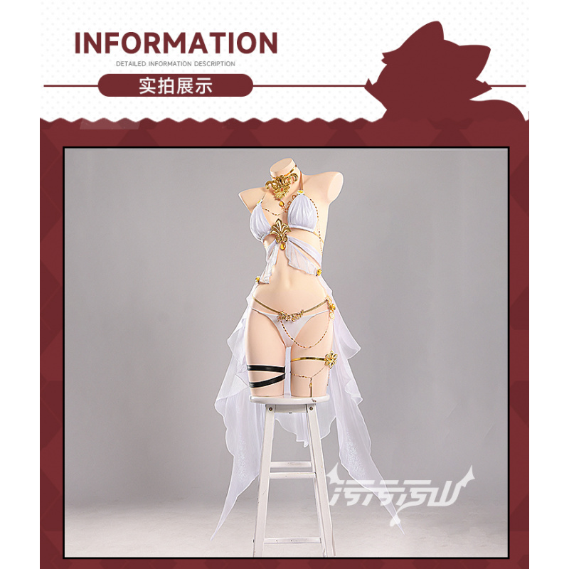 Sexy Bikini-Badeanzug-Kleid fü – Anime Cosplay Bikini Bewertung und Preis