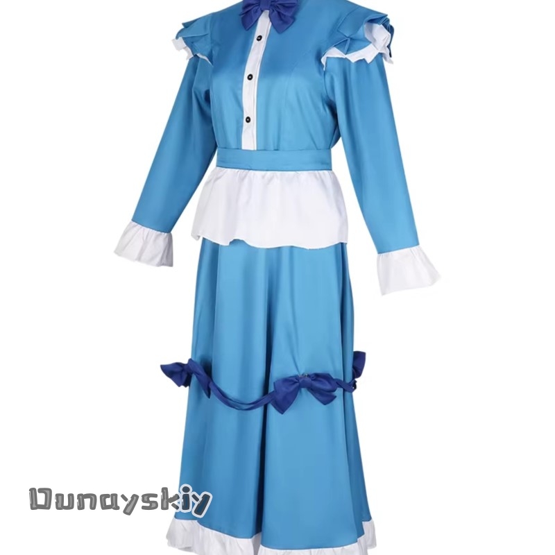 Hemera*/Poppy Game Cosplay-Kos – Anime Cosplay Blue Hair Bewertung und Preis