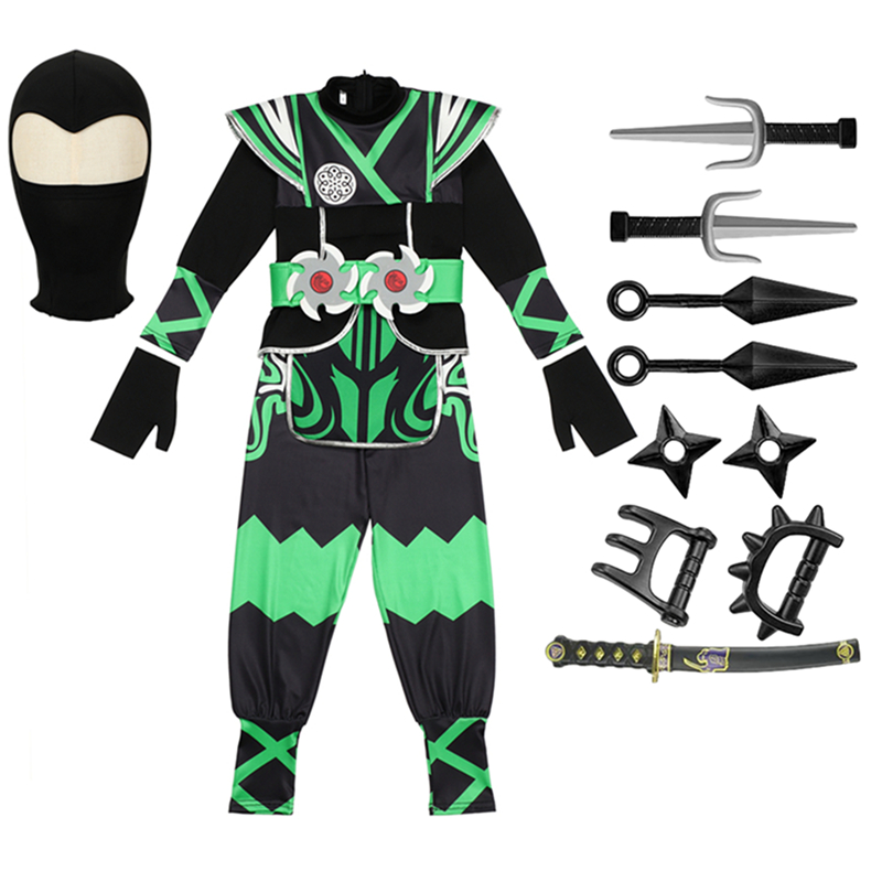 Japanisches Ninja-Kostüm-Set f – Anime Cosplay Boy Bewertung und Preis