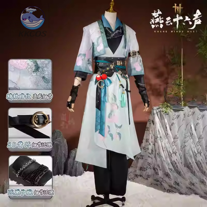Where Winds Meet Litschies Män – Anime Cosplay Male Bewertung und Preis