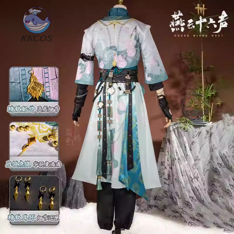 Where Winds Meet Litschies Män – Anime Cosplay Male Bewertung und Preis