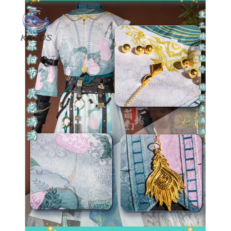 Where Winds Meet Litschies Män – Anime Cosplay Male Bewertung und Preis