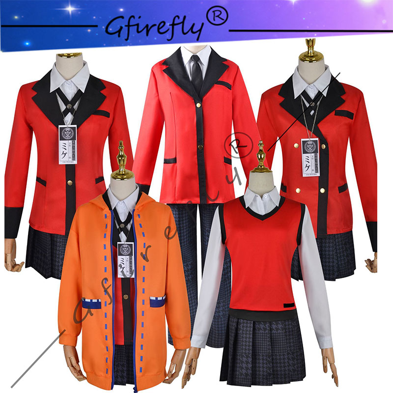 Kakegurui Cosplay-Kostüm Jyaba – Anime Cosplay Yumeko Bewertung und Preis