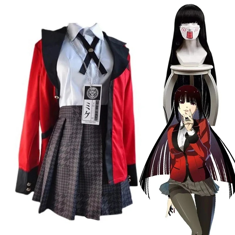 Neues 2026 Kakegurui Jabami Yu – Anime Cosplay Yumeko Bewertung und Preis