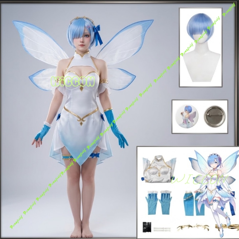 Re Zero Rem Flower Fairy Cospl – Anime Cosplay Re Zero Bewertung und Preis