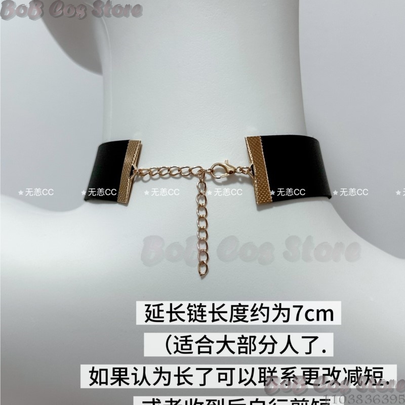 9S Halsband Spiel Nie Cosplay  – Anime Cosplay Black Girl Bewertung und Preis