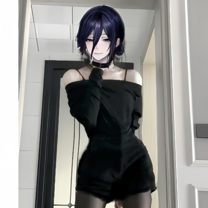 Anime Kettensäge Mann Reze Cos – Anime Cosplay Black Girl Bewertung und Preis