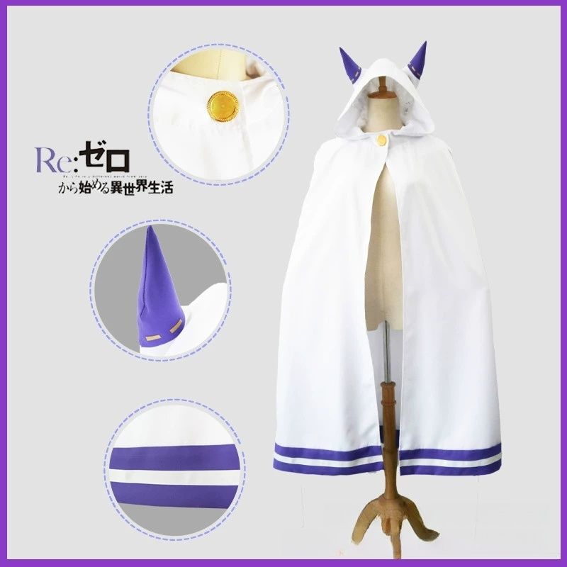 Emilia Cosplay Re Leben in ein – Anime Cosplay Re Zero Bewertung und Preis