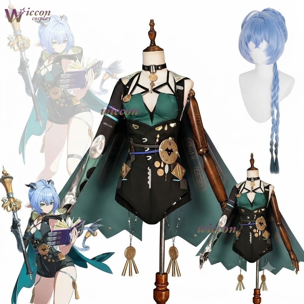 Zenless Zone Zero Lucia Elowen – Anime Cosplay Blue Hair Bewertung und Preis