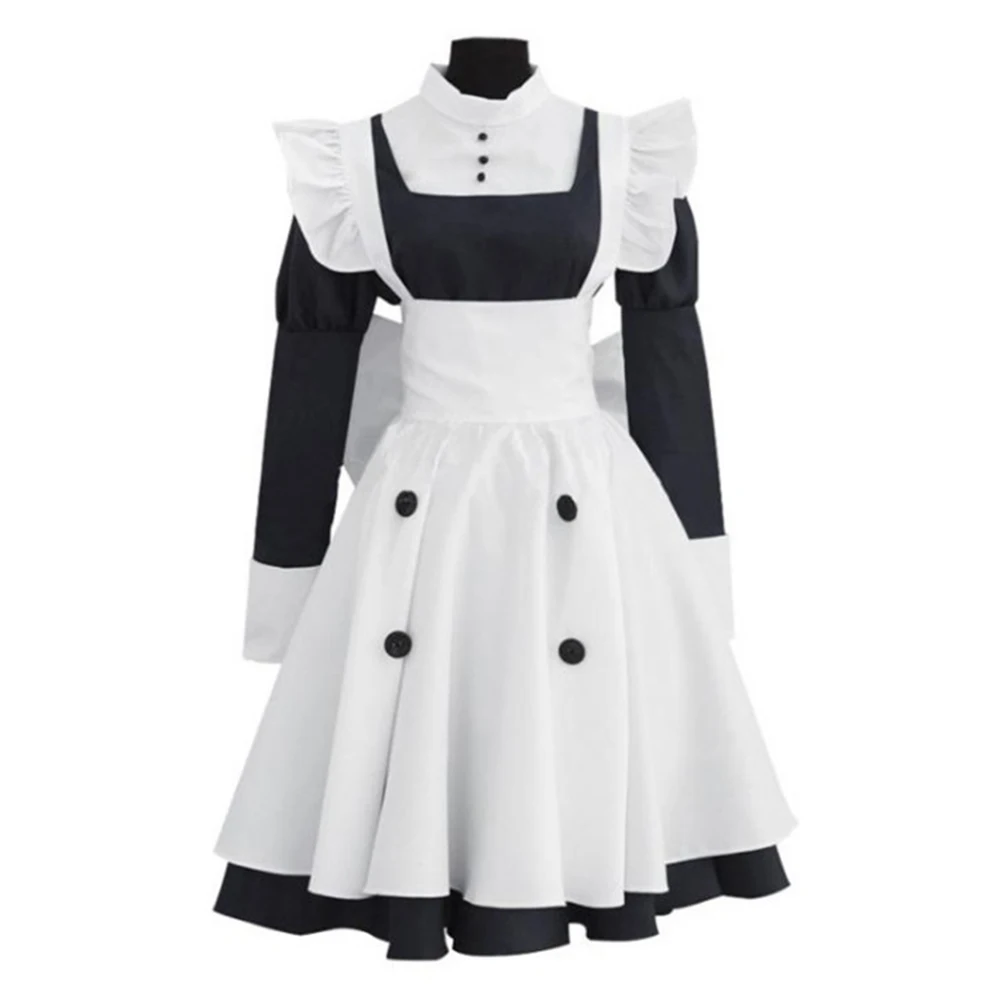 2025 Meyrin Maid Uniform für F – Anime Cosplay Black Girl Bewertung und Preis