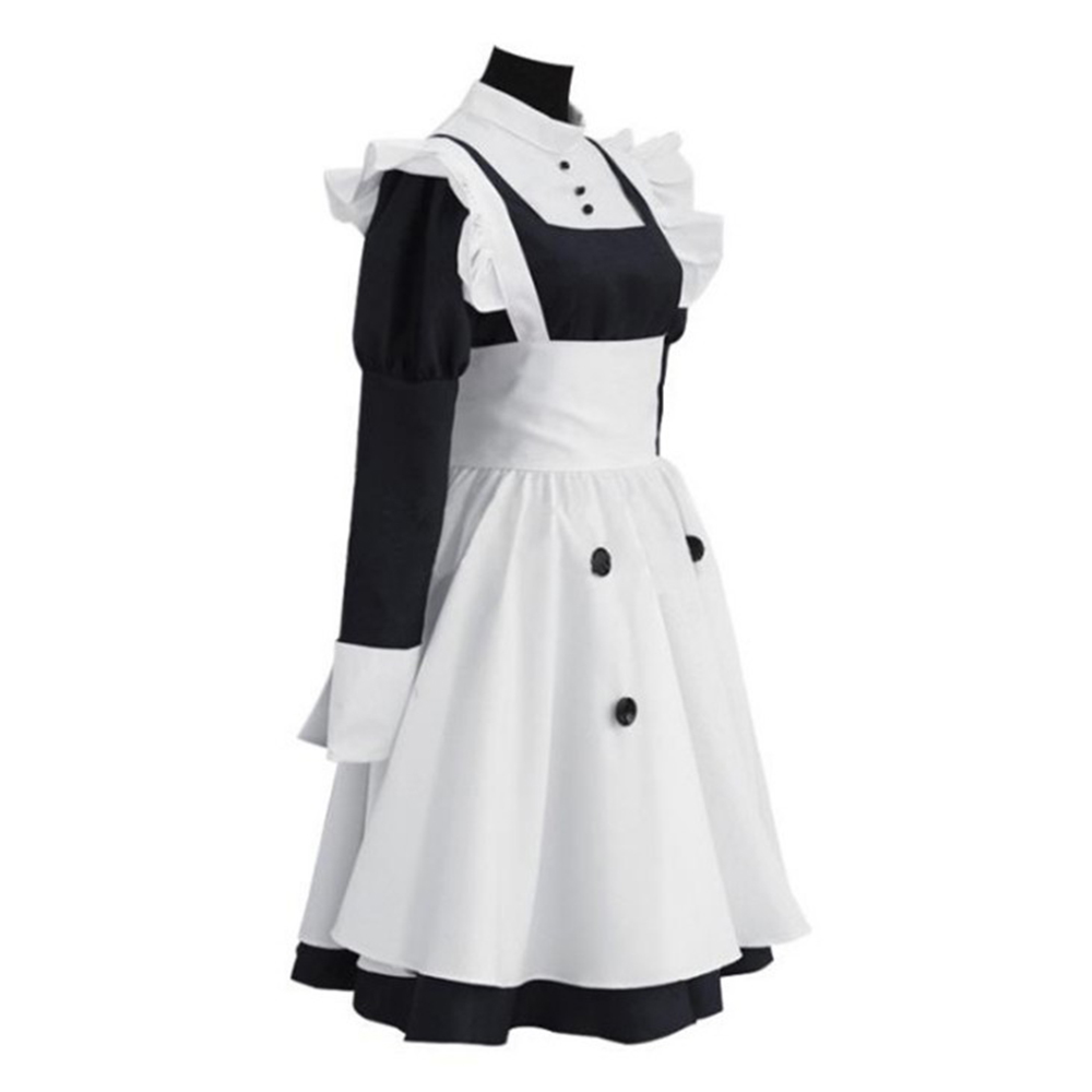 2025 Meyrin Maid Uniform für F – Anime Cosplay Black Girl Bewertung und Preis