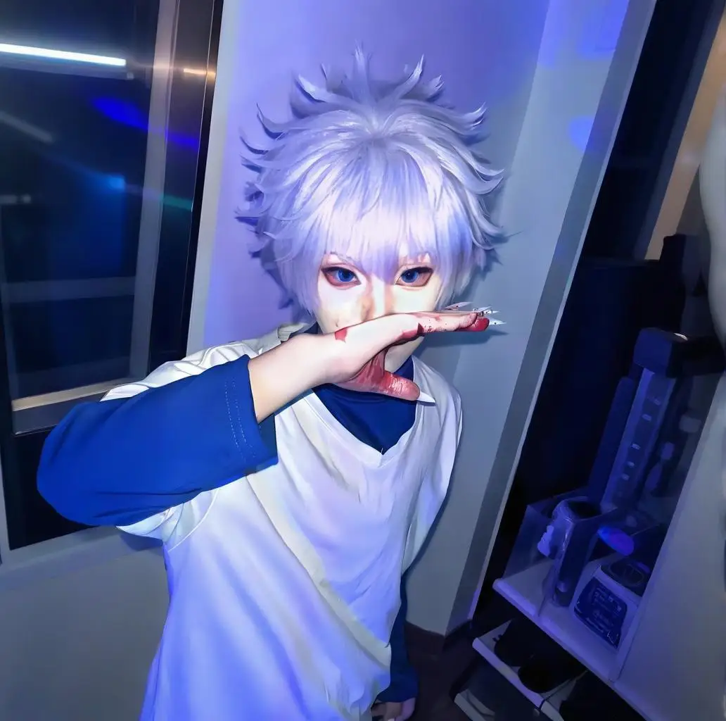 【Wetrose】Auf Lager: Killua Zol – Cosplay Anime Killua Zoldyck Bewertung und Preis