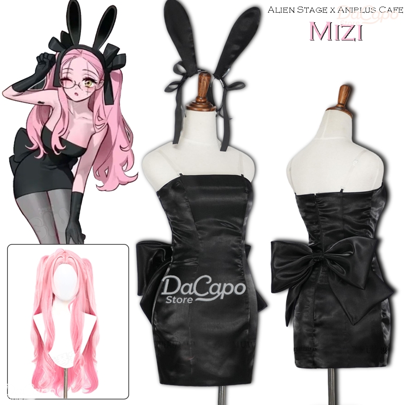 Bunny Alien Bühne Alien Bühne  – Anime Cosplay Black Girl Bewertung und Preis