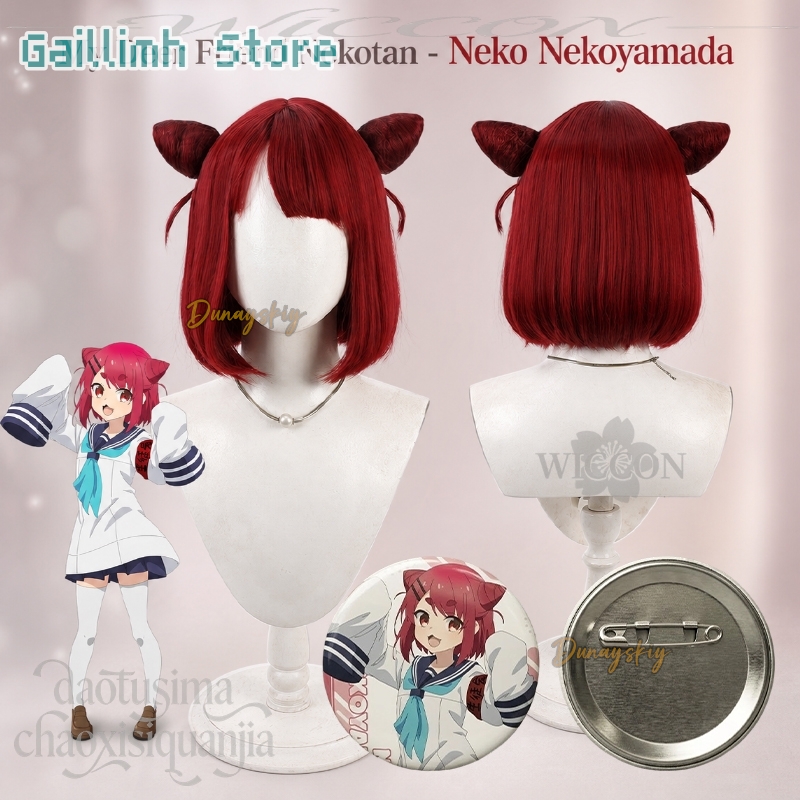 Anime My Deer Friend Nokotan C – Anime Cosplay With Red Hair Bewertung und Preis
