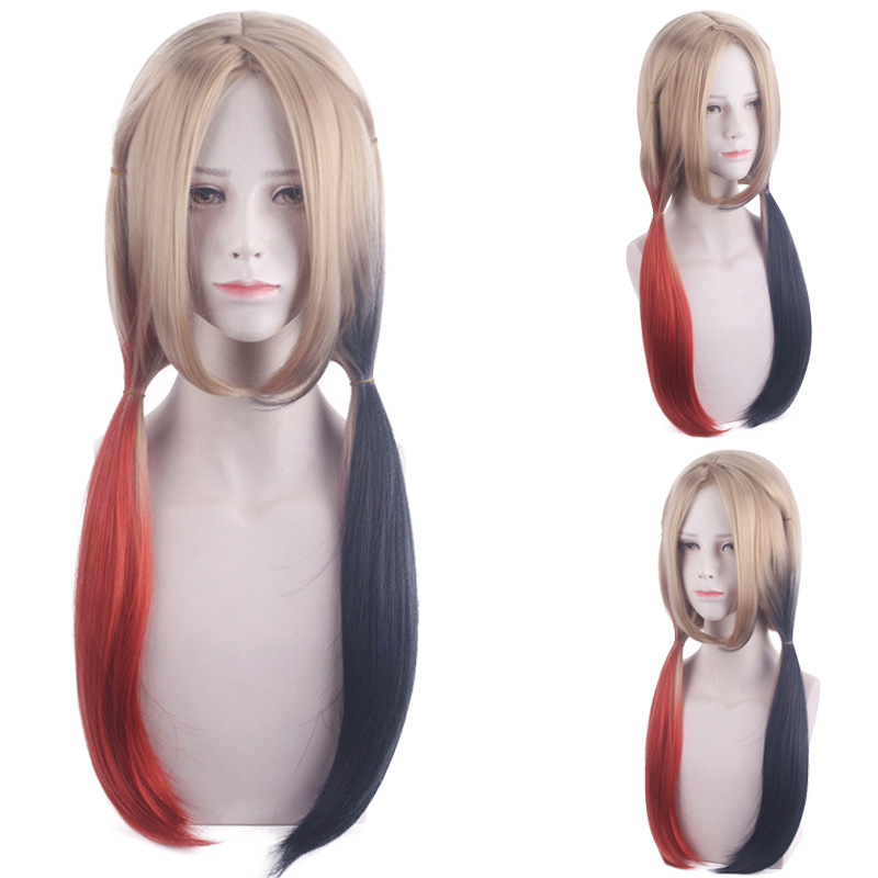 Damen-Perücke für Harley Quinn – Anime Cosplay With Red Hair Bewertung und Preis