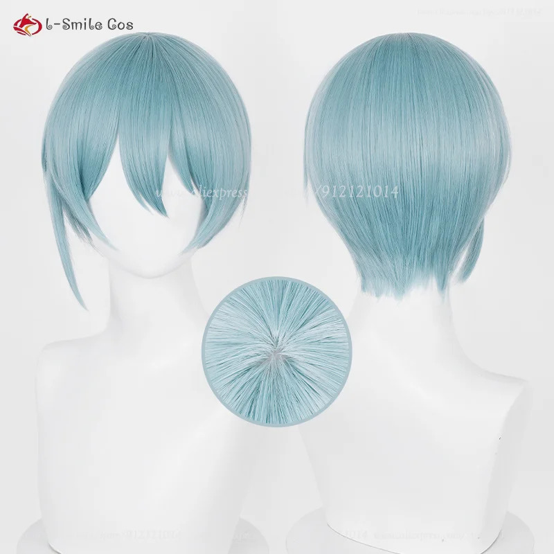 Anime Hiori Yo Cosplay 28 cm H – Anime Cosplay Blue Hair Bewertung und Preis