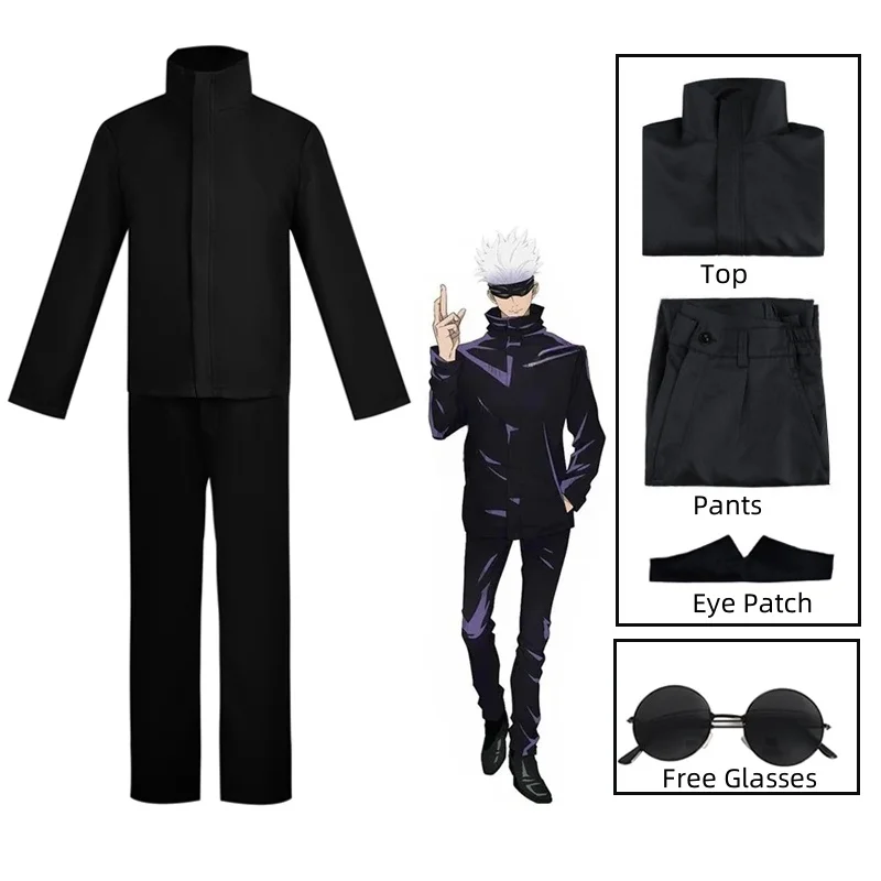 Anime Jujutsu Kaisen Gojo Sato – Anime Cosplay Glasses Bewertung und Preis