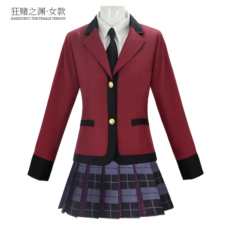 Kakegurui Yumeko Jabami Cospla – Anime Cosplay Yumeko Bewertung und Preis