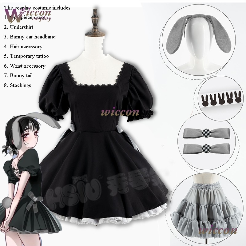 Cosmic Bunny Alien Stage Mizi  – Anime Cosplay Black Girl Bewertung und Preis