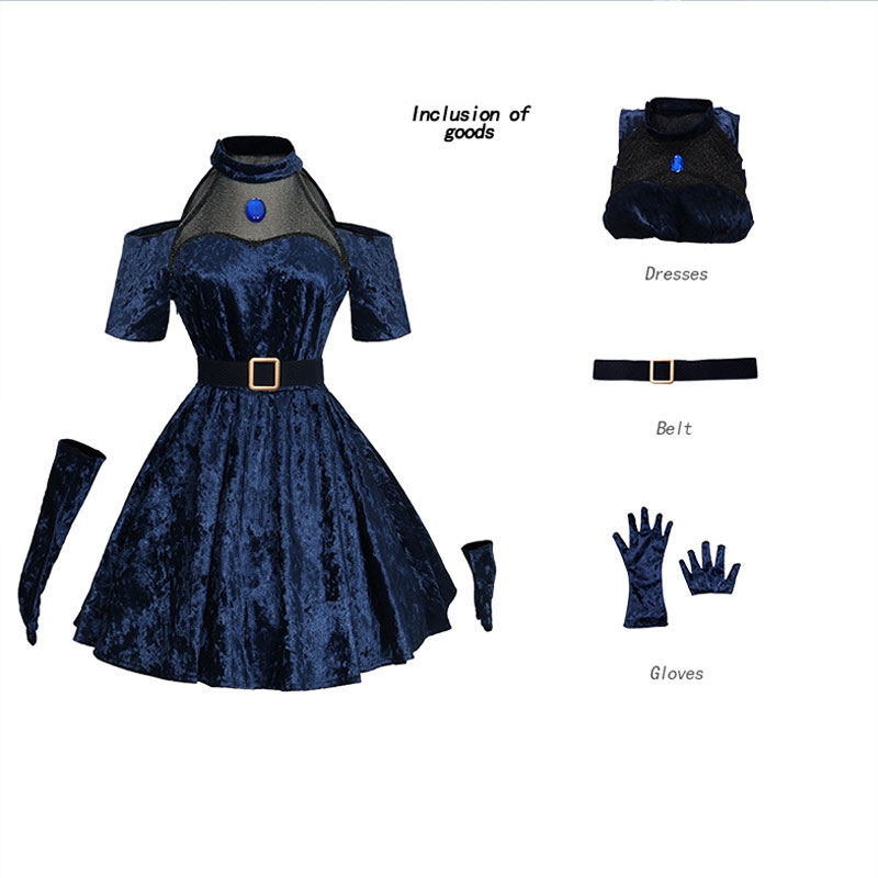 Mizi Cosplay Anime Alien Bühne – Anime Cosplay Blue Hair Bewertung und Preis
