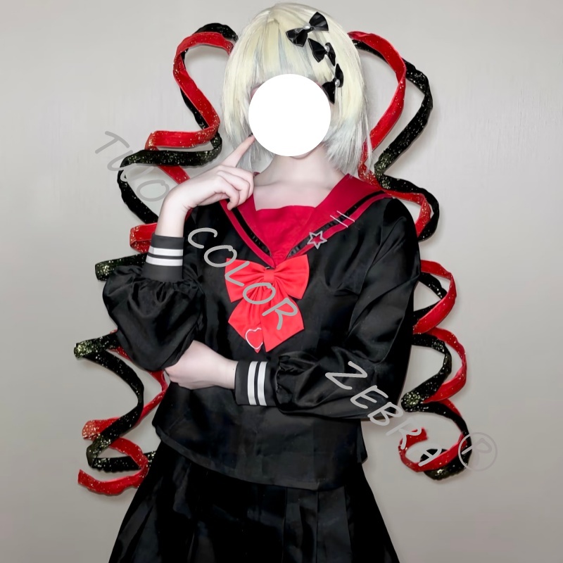 Needy Girl Overdose KAngel Cos – Anime Cosplay Black Girl Bewertung und Preis