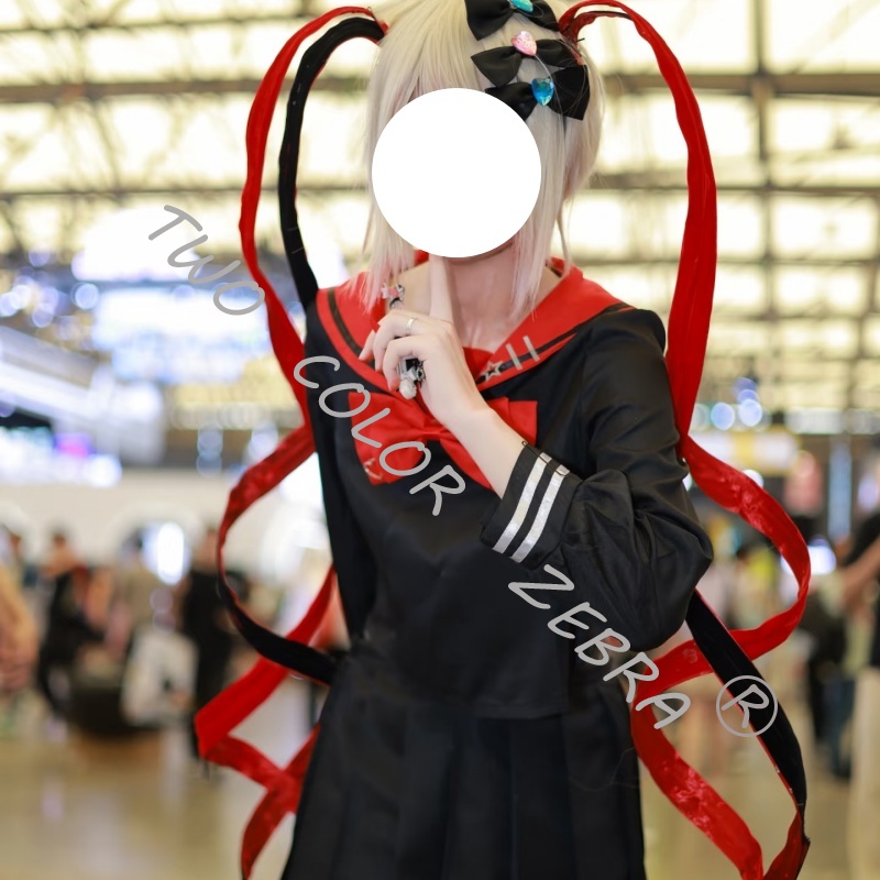 Needy Girl Overdose KAngel Cos – Anime Cosplay Black Girl Bewertung und Preis