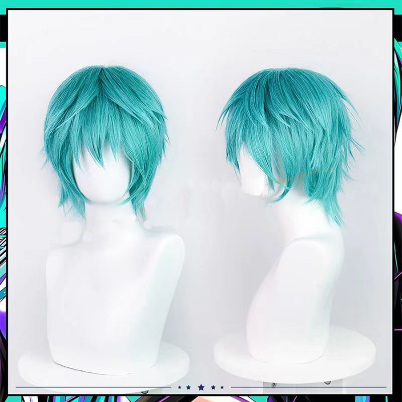 Mikuo Cosplay-Perücke, Anime M – Anime Cosplay Blue Hair Bewertung und Preis