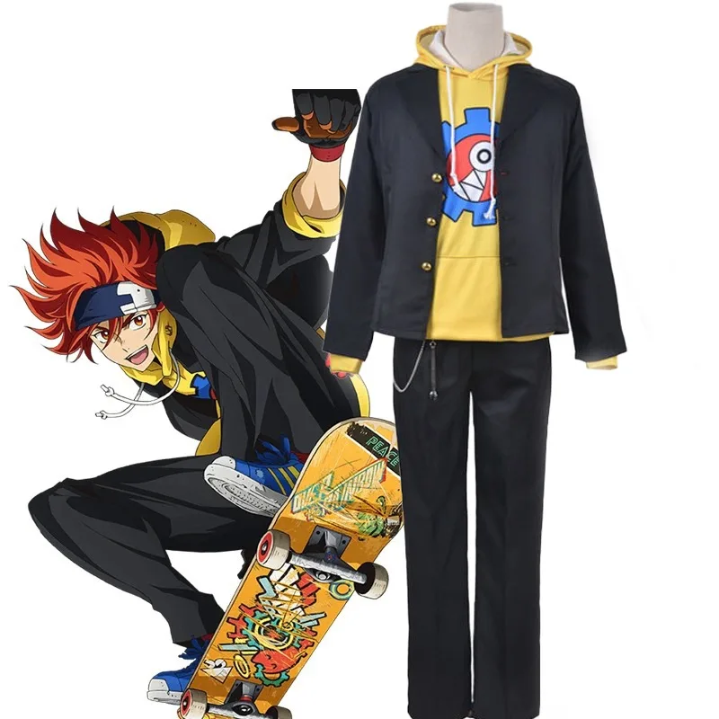 SK8 The Infinity Cosplay Reki  – Anime Cosplay Black Girl Bewertung und Preis