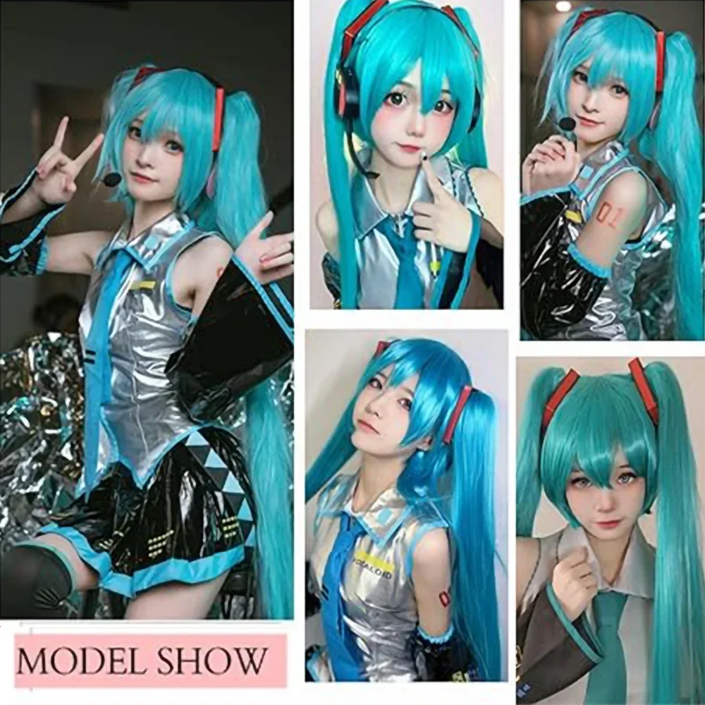 2026 Cosplay Perücke 95cm Lang – Anime Cosplay Blue Hair Bewertung und Preis