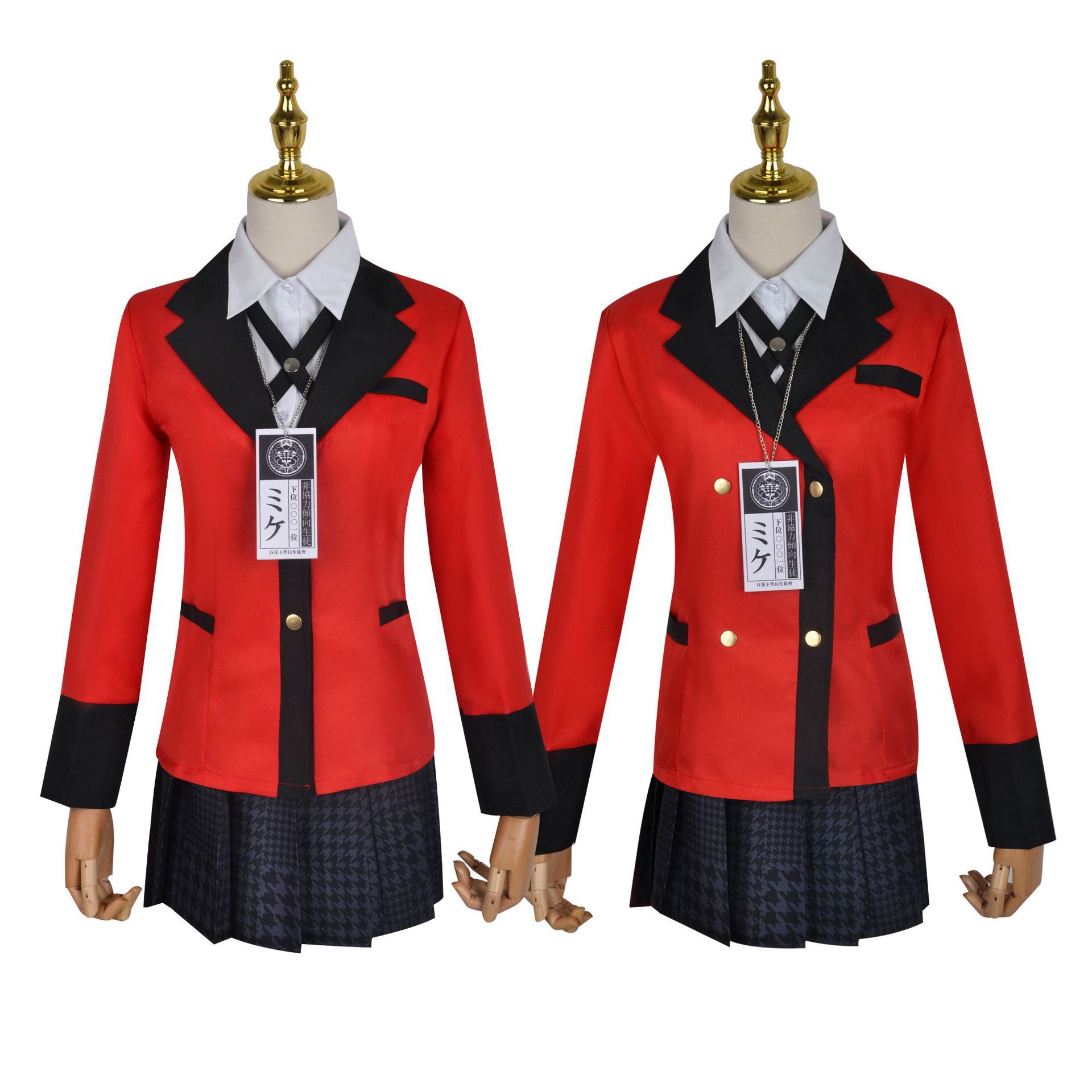 Kakegurui Anime Cosplay Kostüm – Anime Cosplay Yumeko Bewertung und Preis