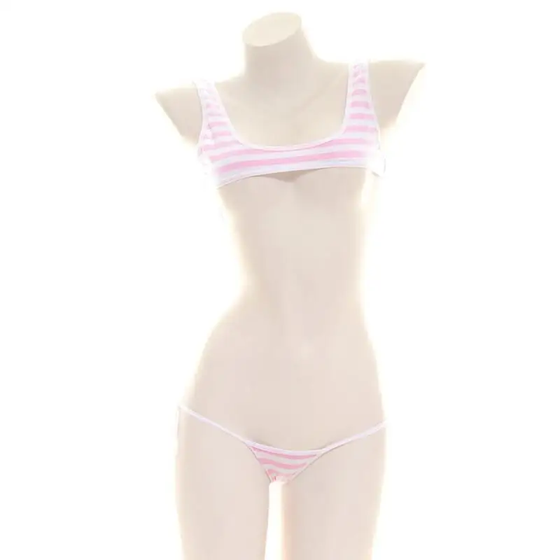 Sexy japanischer Stil, blau-we – Anime Cosplay Bikini Bewertung und Preis