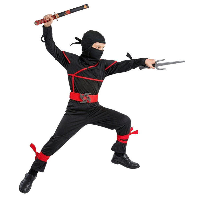 Japanisches Samurai-Kostüm für – Anime Cosplay Boy Bewertung und Preis